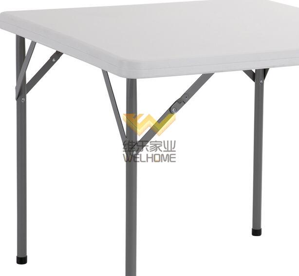 Plastic Square folding table for event/meetings